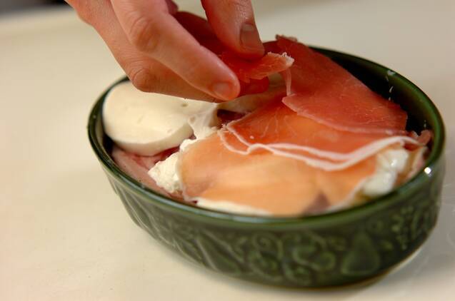 豚肉の洋風重ね焼きの作り方の手順5