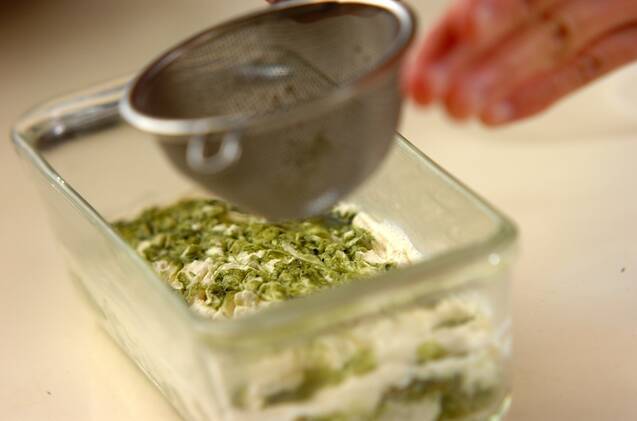 抹茶ティラミスの作り方の手順5