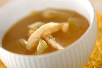 キャベツのみそ汁