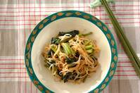 モヤシの甘酢ショウガ炒め