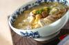 豆腐と卵のスープの作り方の手順