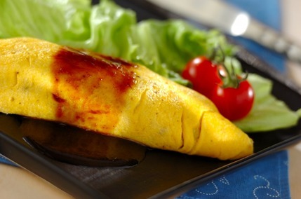 カレー風味オムレツ