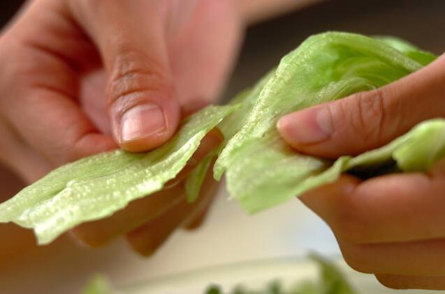 カレー風味オムレツの作り方の手順1