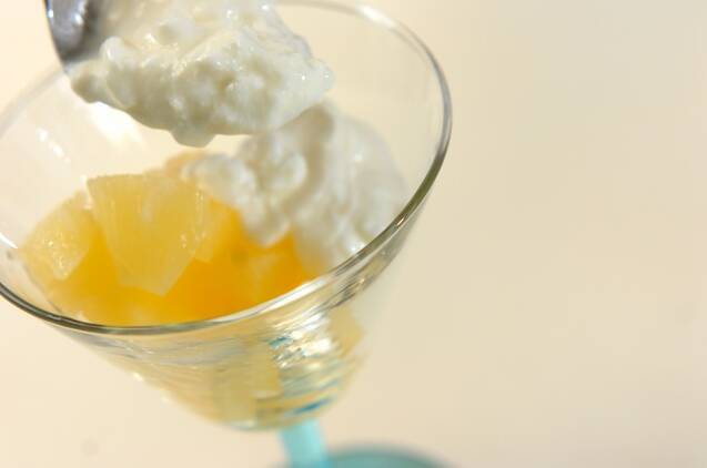 パインヨーグルトの作り方の手順2