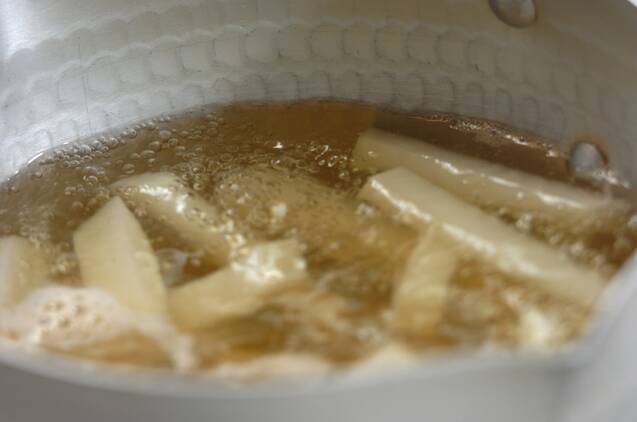 大根の合わせみそ汁の作り方の手順2