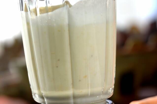 キウイバナナヨーグルトドリンクの作り方の手順2