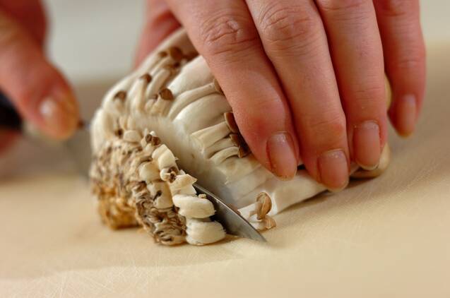 ふんわり卵とキノコのあったかあんかけうどん by 池田 絵美さんの作り方の手順1