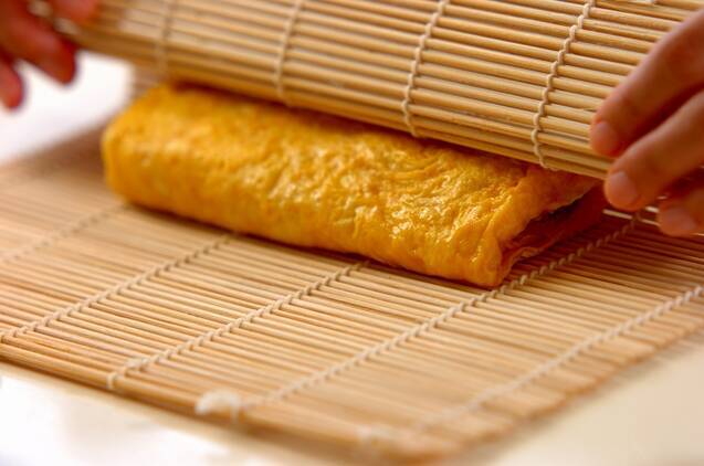 う巻き卵の作り方の手順6