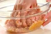 鶏つくねのネギ巻きの作り方2