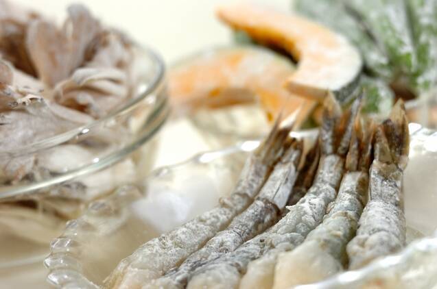 天ぷらの作り方の手順4