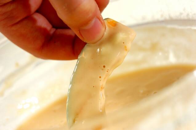 天ぷらの作り方の手順5