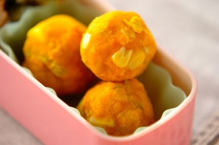 カボチャのチーズボール