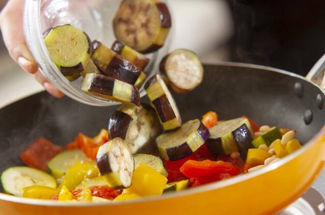 白ワインに合うカラフルカポナータの作り方の手順8