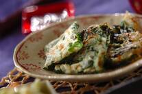 サクッと絶品！簡単ニラだけチヂミ