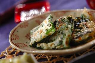 サクッと絶品！簡単ニラだけチヂミ