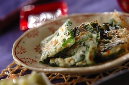 サクッと絶品！簡単ニラだけチヂミ