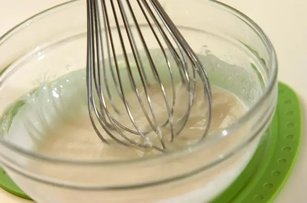 サクッと絶品!簡単ニラだけチヂミの作り方1