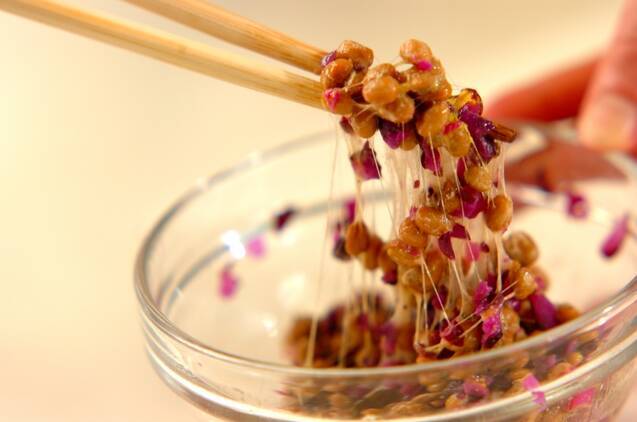 納豆茶漬けの作り方の手順2