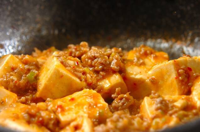 麻婆豆腐丼の作り方の手順4
