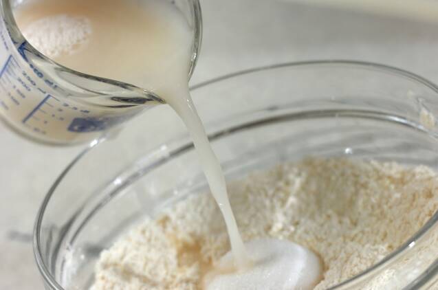 明太ポテトパンの作り方の手順3