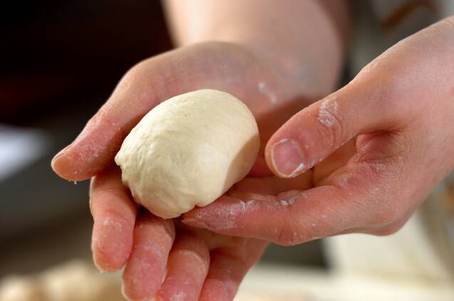 明太ポテトパンの作り方の手順7