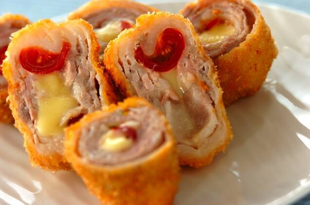 豚肉のロール揚げ