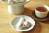 ほうじ茶に合うセサミスノーボールの作り方の手順