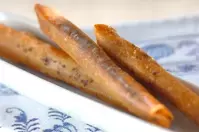 春巻きの皮で！簡単チョコスティック