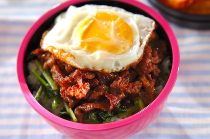 スタミナ満点焼き肉丼