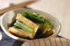 小松菜の煮浸しの作り方の手順
