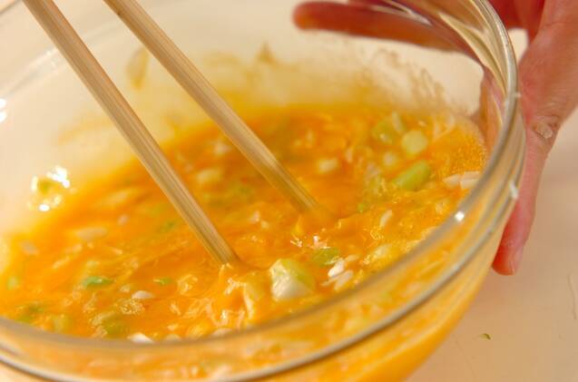 カニタマの作り方の手順4