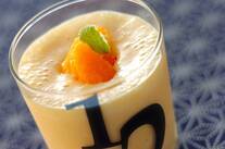 冷凍みかんとバナナのスムージー