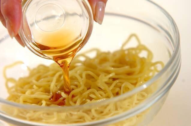 冷やし中華麺の作り方の手順2