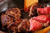 丸めないハンバーグの作り方4