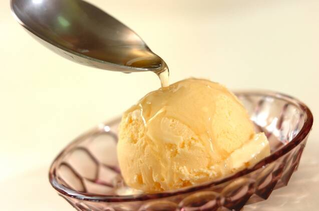 ハチミツレモンアイスクリームの作り方の手順2