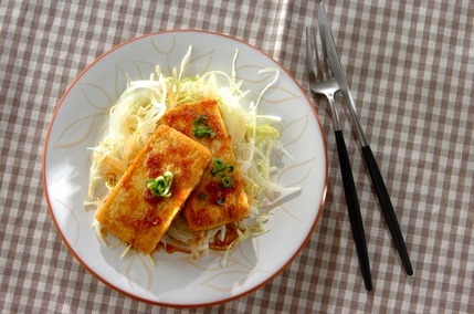 豆腐の照り焼き