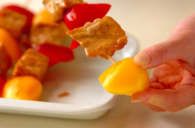 厚揚げのサテの作り方の手順3