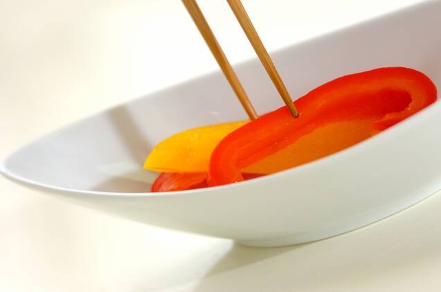 パプリカのピクルスの作り方の手順4