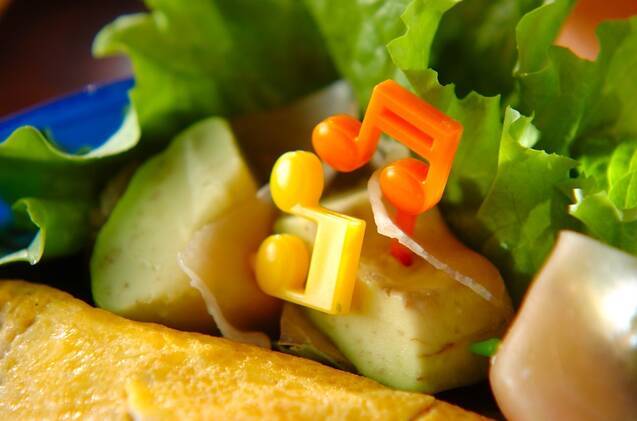 アボカドの生ハム巻き