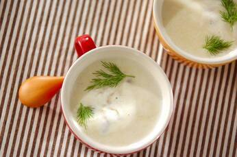 アサリの豆乳ポタージュ