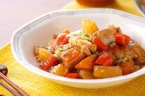 大根と豚肉の中華煮