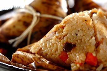 本格！具だくさんの中華ちまき