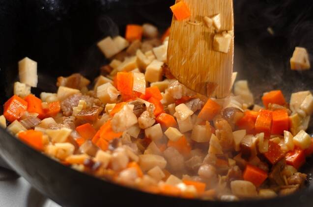 本格！具だくさんの中華ちまきの作り方の手順9