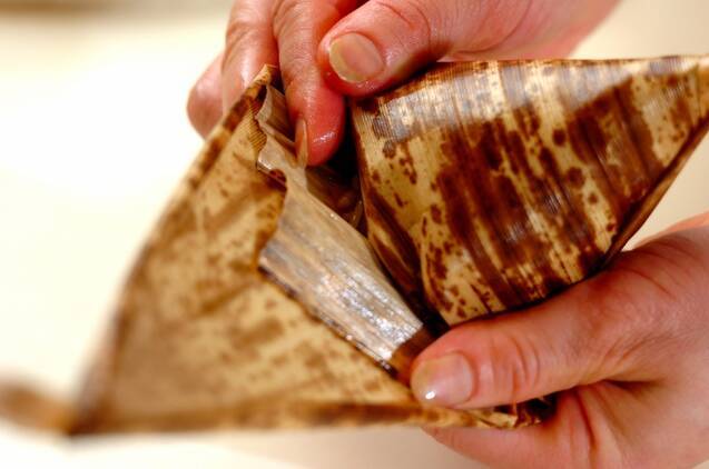 本格！具だくさんの中華ちまきの作り方の手順14