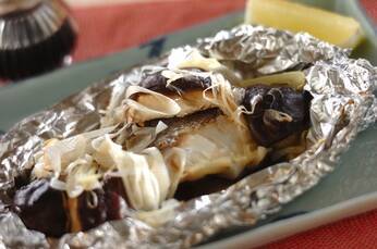 白身魚のホイル焼き