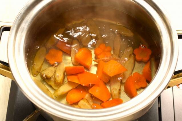 砂糖を使わない筑前煮の作り方の手順9