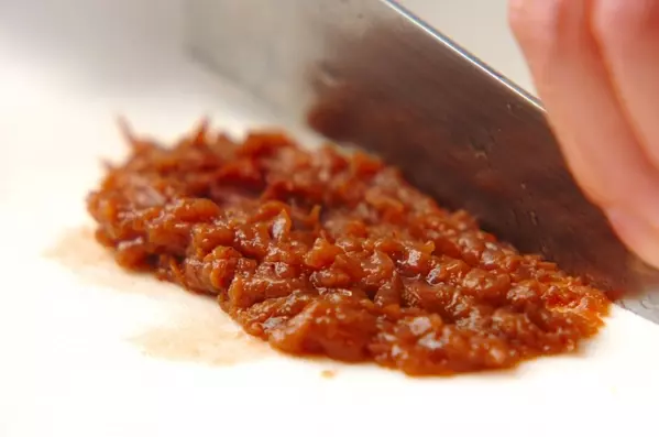 いろいろ薬味そばの下準備1