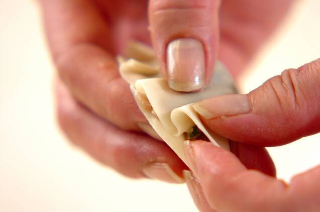 ナス餃子の作り方の手順3