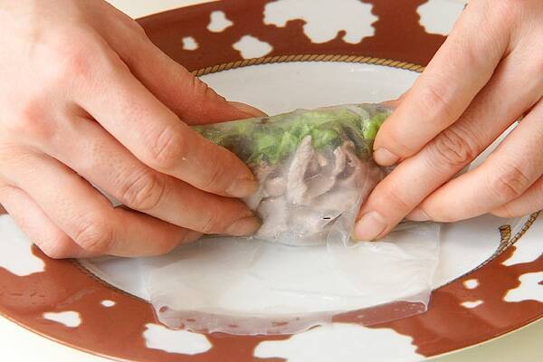 生春巻きの作り方の手順8