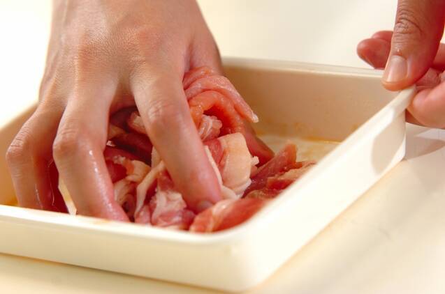 基本のなすの味噌炒めの作り方の手順1